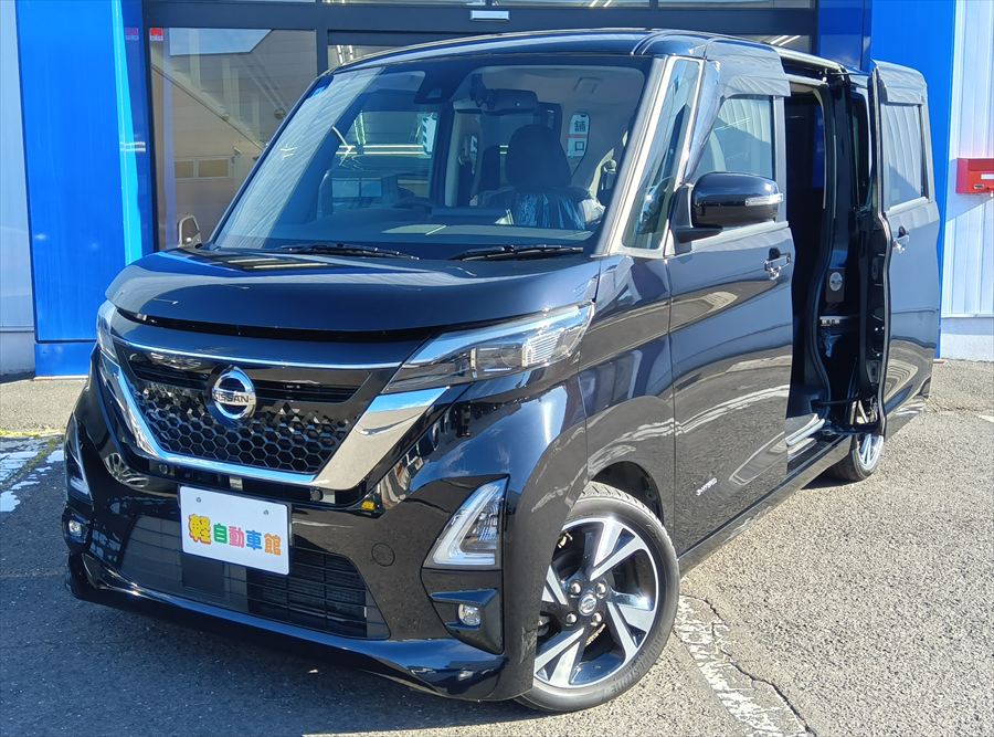 ルークス ハイウェイスターG ターボ プロパイロットエディション 純正ナビTV アラウンドビューモニター