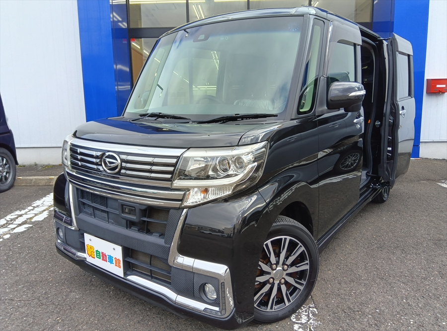 タントカスタム Ｘ トップエディションＳＡⅡ 社外ナビＴＶ 後期型