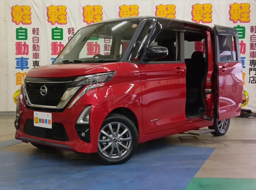 ルークス ハイウェイスターGターボ　プロパイロットエディション　純正ナビTVアラウンドビューモニター　4WD