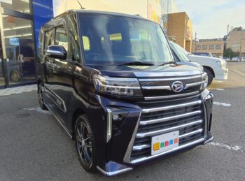 タントカスタム ＲＳ ターボ 純正ナビＴＶ パノラマモニター 後期型