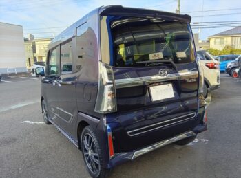 タントカスタム ＲＳ ターボ 純正ナビＴＶ パノラマモニター 後期型