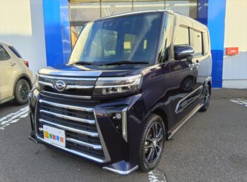 タントカスタム ＲＳ ターボ 純正ナビＴＶ パノラマモニター 後期型