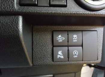 ムーヴキャンバス ストライプスＧターボ　純正9インチナビＴＶ　パノラマモニター 4WD