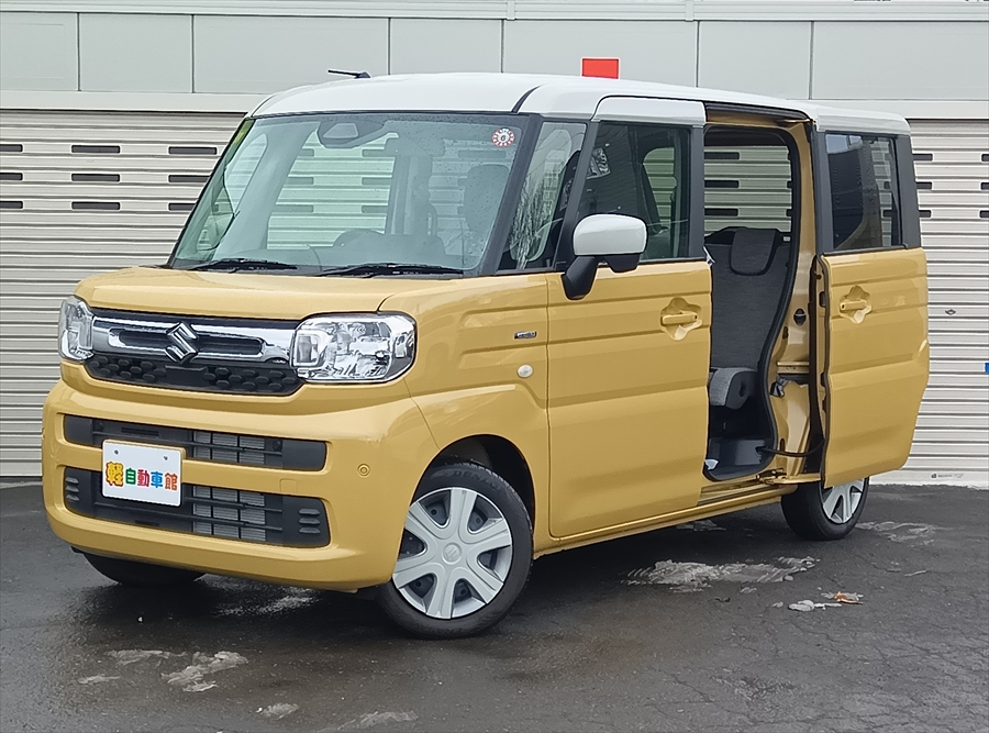 スペーシア ハイブリッドX 未使用車 4WD