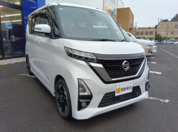 ルークス ハイウェイスターＸ 快適パックＡ 純正ナビＴＶ アラウンドビューモニター