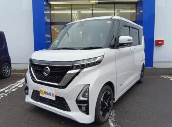 ルークス ハイウェイスターＸ 快適パックＡ 純正ナビＴＶ アラウンドビューモニター