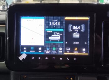 ワゴンR スマイル ハイブリッドX　全方位モニター付き純正ナビTVスズキコネクト対応通信機装着車　4WD