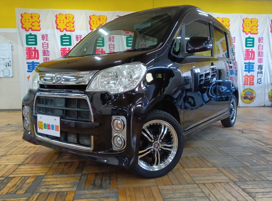 タントエグゼカスタム RS ターボ 純正ナビTV バックカメラ 4WD