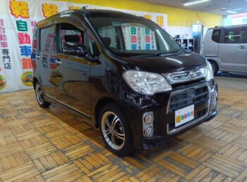 タントエグゼカスタム ＲＳ　ターボ　純正ナビTV　バックカメラ 4WD