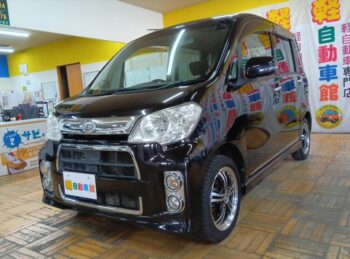 タントエグゼカスタム ＲＳ　ターボ　純正ナビTV　バックカメラ 4WD