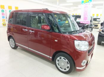 ムーヴキャンバス G　メイクアップリミテッド　SAⅢ　純正8インチナビTVバックカメラ　4WD