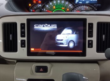 ムーヴキャンバス G　メイクアップリミテッド　SAⅢ　純正8インチナビTVバックカメラ　4WD