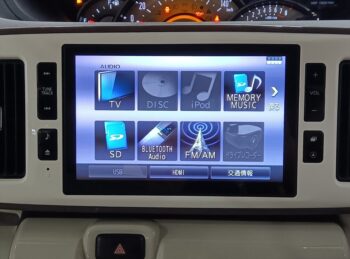 ムーヴキャンバス G　メイクアップリミテッド　SAⅢ　純正8インチナビTVバックカメラ　4WD