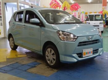 ミライース X　SAⅢ　バックカメラ付　4WD