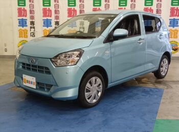 ミライース X　SAⅢ　バックカメラ付　4WD