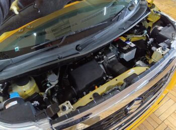 スペーシアカスタムZ ターボ　社外ナビTV 4WD