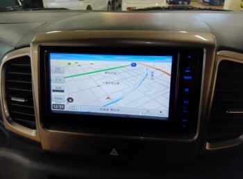 スペーシアカスタムZ ターボ　社外ナビTV 4WD