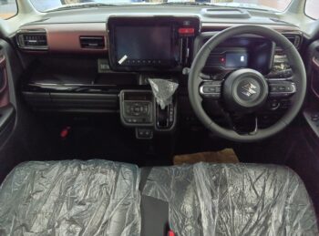 スペーシアカスタム ハイブリッドＸＳ　全方位モニター付純正ナビＴＶ スズキコネクト 未使用車  4WD