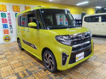 タントカスタム ＲＳ　スタイルセレクション ターボ　純正スマホ連携ディスプレイオーディオ付 4WD