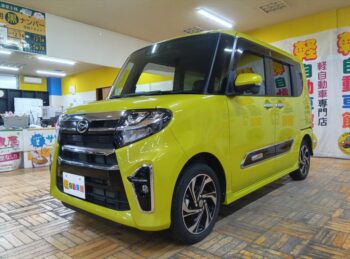 タントカスタム ＲＳ　スタイルセレクション ターボ　純正スマホ連携ディスプレイオーディオ付 4WD