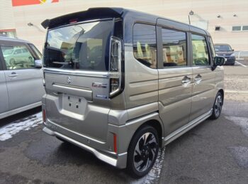 スペーシアカスタム ハイブリットＸＳ 全方位モニター純正ナビＴＶ・スズキコネクト 未使用車 