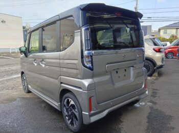 スペーシアカスタム ハイブリットＸＳ 全方位モニター純正ナビＴＶ・スズキコネクト 未使用車 