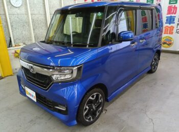 N-BOXカスタム G・L ターボ ホンダセンシング 純正８インチナビTV バックカメラ 4WD