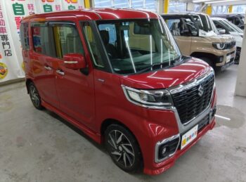 スペーシアカスタム ハイブリッドXS ターボ ナビﾞTV 4WD