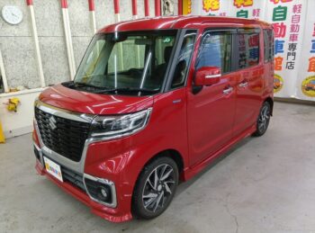 スペーシアカスタム ハイブリッドXS ターボ ナビﾞTV 4WD