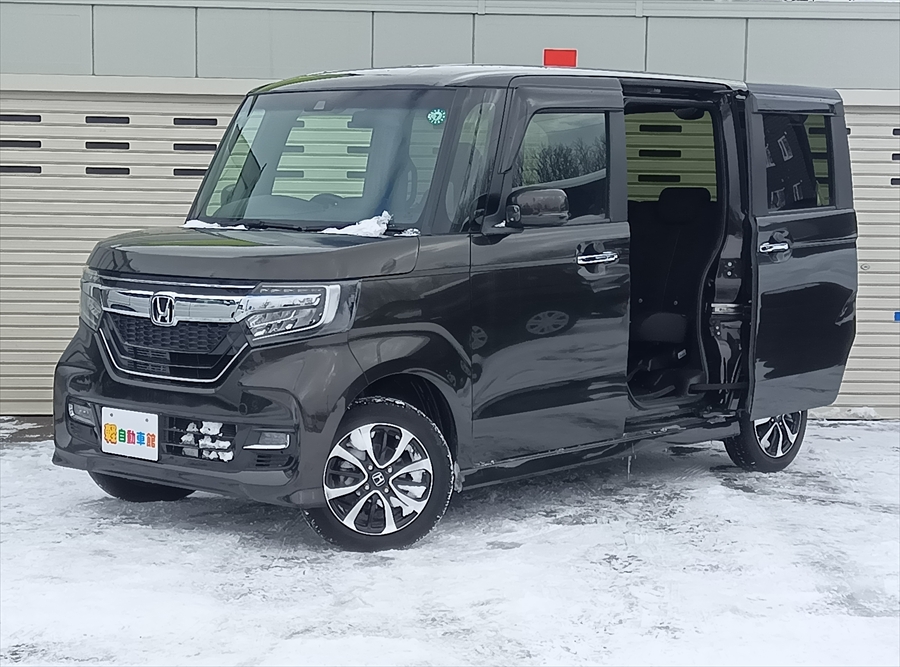 N-BOXカスタム G・EXホンダセンシング 純正ナビTV バックカメラ 4WD