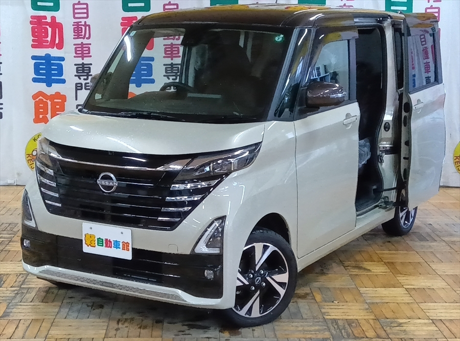 ルークス ハイウェイスターG ターボ プロパイロットエディション　後期型　アラウンドビューモニター  4WD