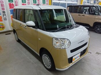 ムーヴキャンバス ストライプスX 未使用車 4WD