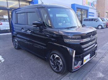 スペーシアカスタム ハイブリットＸＳ ターボ  全方位モニター純正ナビＴＶ スズキコネクト