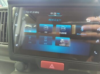 エブリイバン ＰＣ６型 純正バックアイカメラ付ディスプレイオーディオ  未使用車 4WD