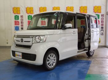 N-BOX G・スロープ　L　ホンダセンシング　福祉車両車いす仕様　純正ナビバックカメラ　4WD