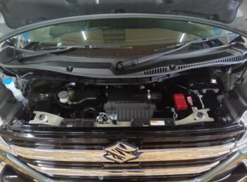 スペーシアカスタム ハイブリッドＸＳ　全方位モニター　純正９インチナビ　ＴＶ　スズキコネクト 4WD