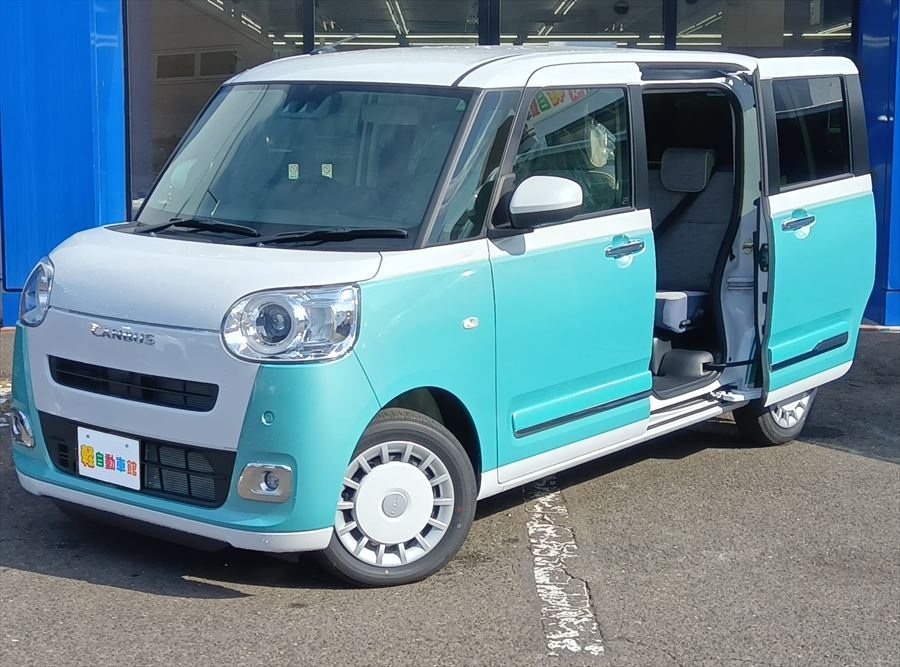 ムーヴキャンバス ストライプスＧ 純正ナビ装着用アップグレード 未使用車