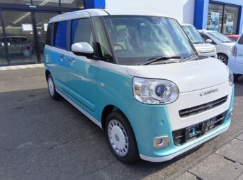 ムーヴキャンバス ストライプスＧ 純正ナビ装着用アップグレード 未使用車