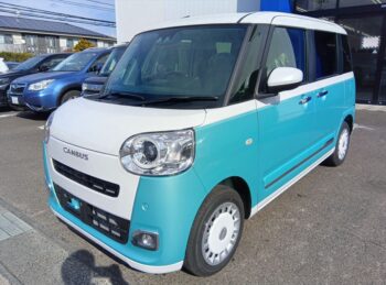 ムーヴキャンバス ストライプスＧ 純正ナビ装着用アップグレード 未使用車