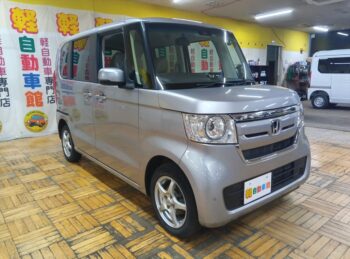 N-BOX Ｇ・Ｌターボホンダセンシング　ナビ　バックカメラ 4WD
