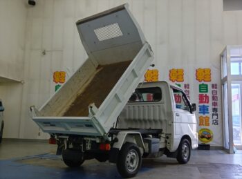 ハイゼットトラック ダンプ　エアコン・パワステ　4WD