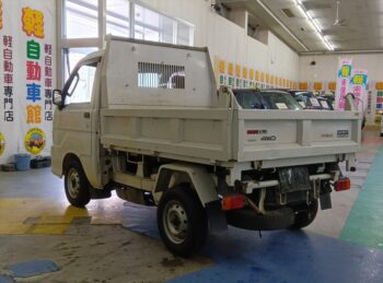 ハイゼットトラック ダンプ　エアコン・パワステ　4WD