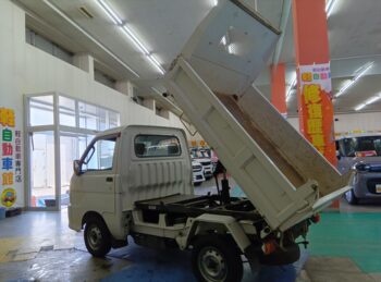 ハイゼットトラック ダンプ　エアコン・パワステ　4WD