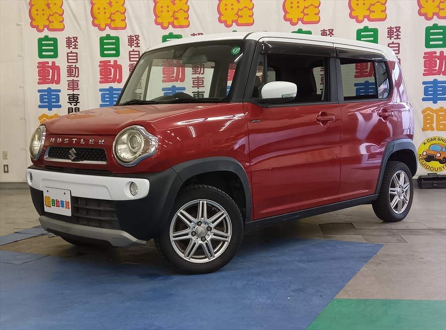 ハスラー Jスタイル　ナビTV　4WD