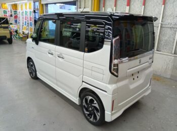 スペーシアカスタム ハイブリッド XS 10インチディスプレイオーディオ・バックカメラ 未使用車 4WD