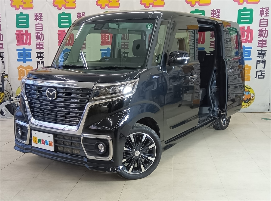 フレアワゴン カスタムスタイル ハイブリッドXS　全方位モニター用カメラパッケージ　4WD