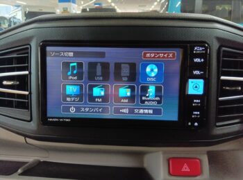 プレオプラス Ｇ　純正ナビＴＶ　バックカメラ 4WD