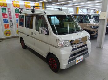 ハイゼットカーゴバン クルーズターボ SAⅢ サイドオーニング 4WD