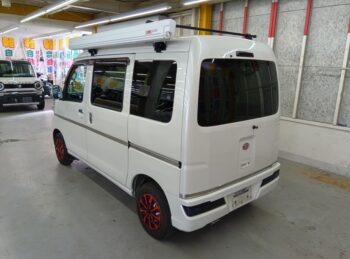 ハイゼットカーゴバン クルーズターボ SAⅢ サイドオーニング 4WD