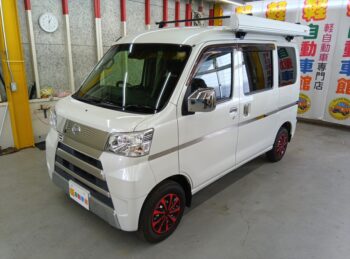 ハイゼットカーゴバン クルーズターボ SAⅢ サイドオーニング 4WD